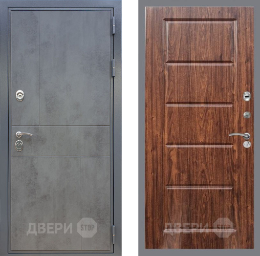 Дверь Рекс (REX) ФЛ-290 FL-39 орех тисненый в Можайске