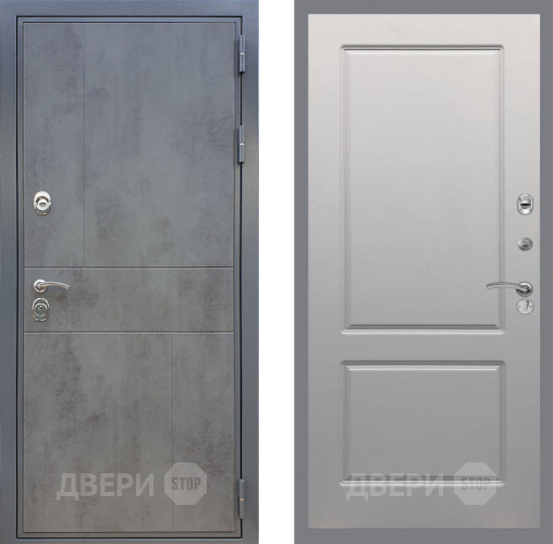 Входная металлическая Дверь Рекс (REX) ФЛ-290 FL-117 Грей софт в Можайске