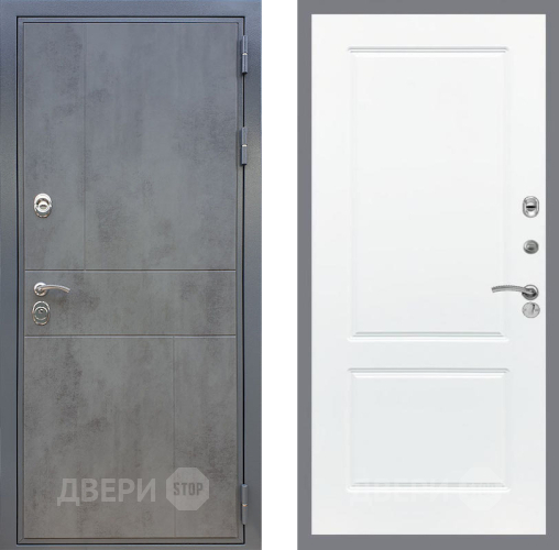 Входная металлическая Дверь Рекс (REX) ФЛ-290 FL-117 Силк Сноу в Можайске