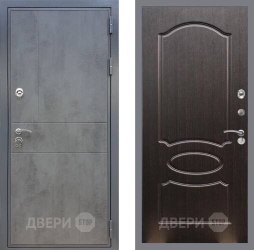 Входная металлическая Дверь Рекс (REX) ФЛ-290 FL-128 Венге светлый в Можайске