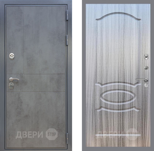 Входная металлическая Дверь Рекс (REX) ФЛ-290 FL-128 Сандал грей в Можайске