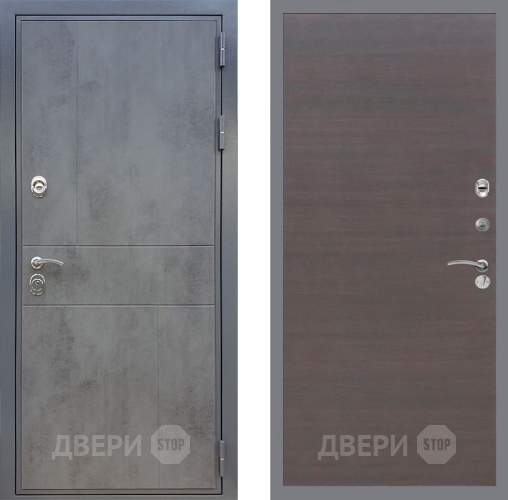 Входная металлическая Дверь Рекс (REX) ФЛ-290 GL венге поперечный в Можайске