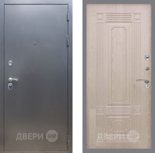 Входная металлическая Дверь Рекс (REX) 11 FL-2 Беленый дуб в Можайске