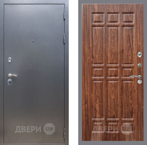 Входная металлическая Дверь Рекс (REX) 11 FL-33 орех тисненый в Можайске