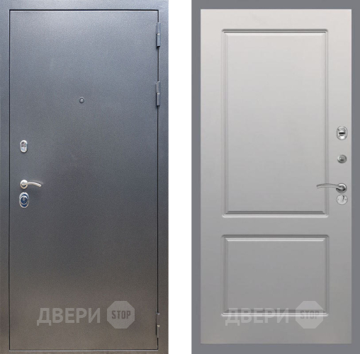 Входная металлическая Дверь Рекс (REX) 11 FL-117 Грей софт в Можайске