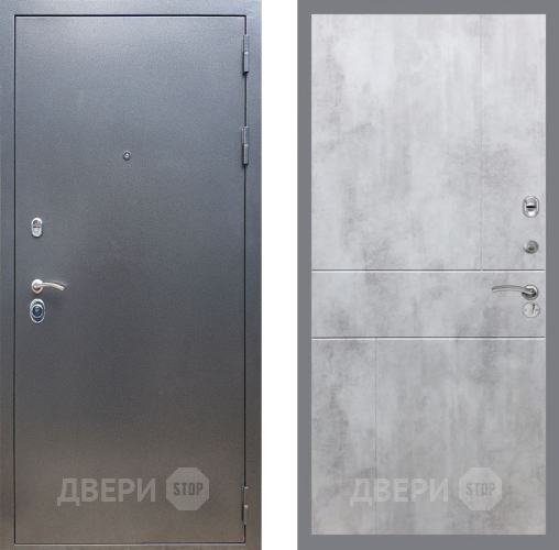 Входная металлическая Дверь Рекс (REX) 11 FL-290 Бетон светлый в Можайске
