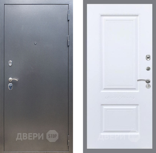 Входная металлическая Дверь Рекс (REX) 11 Смальта Силк Сноу в Можайске
