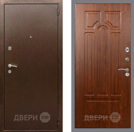 Входная металлическая Дверь Рекс (REX) 1А Медный Антик FL-58 Морёная берёза в Можайске