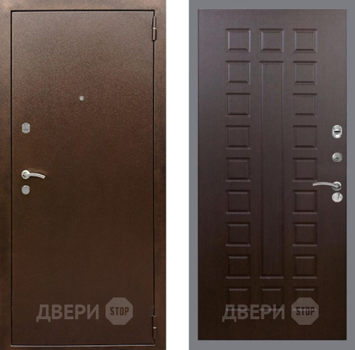 Входная металлическая Дверь Рекс (REX) 1А Медный Антик FL-183 Венге в Можайске