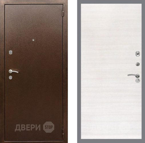 Входная металлическая Дверь Рекс (REX) 1А Медный Антик GL Акация в Можайске