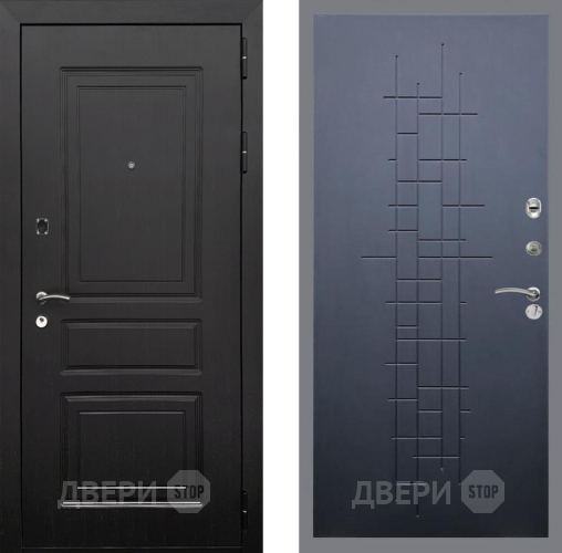 Входная металлическая Дверь Рекс (REX) 6 Венге FL-289 Ясень черный в Можайске