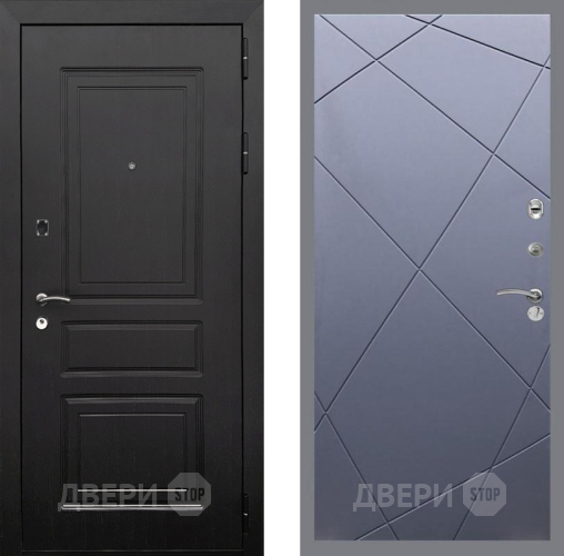 Входная металлическая Дверь Рекс (REX) 6 Венге FL-291 Силк титан в Можайске