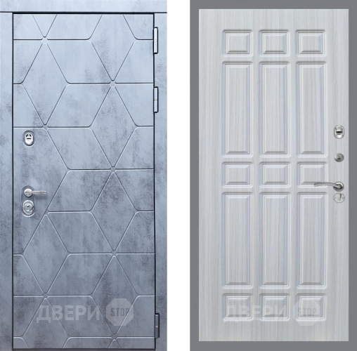 Входная металлическая Дверь Рекс (REX) 28 FL-33 Сандал белый в Можайске