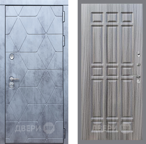 Входная металлическая Дверь Рекс (REX) 28 FL-33 Сандал грей в Можайске