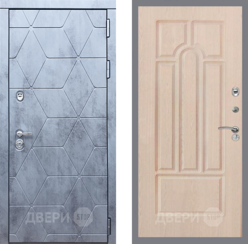 Входная металлическая Дверь Рекс (REX) 28 FL-58 Беленый дуб в Можайске