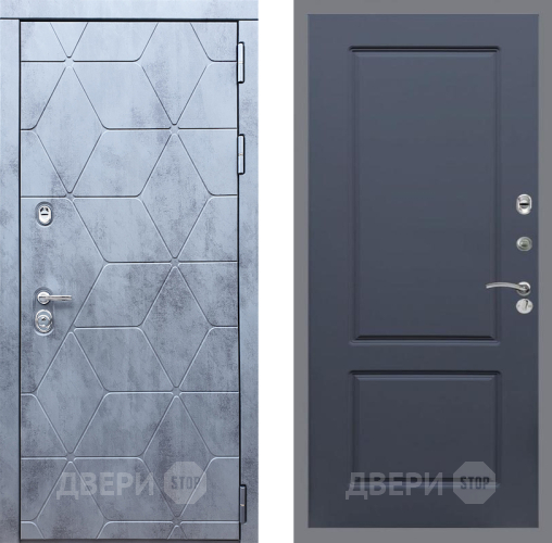 Входная металлическая Дверь Рекс (REX) 28 FL-117 Силк титан в Можайске