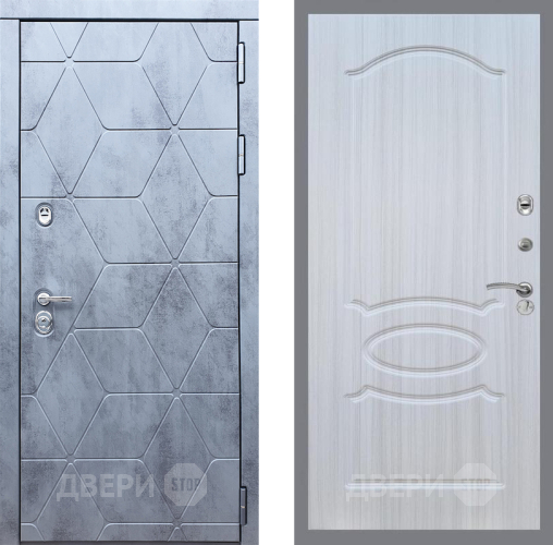 Входная металлическая Дверь Рекс (REX) 28 FL-128 Сандал белый в Можайске