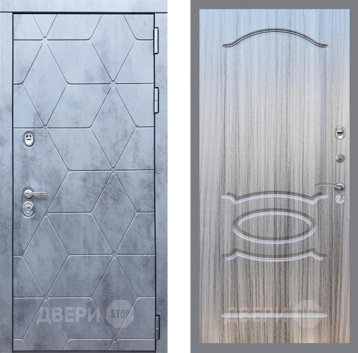 Входная металлическая Дверь Рекс (REX) 28 FL-128 Сандал грей в Можайске