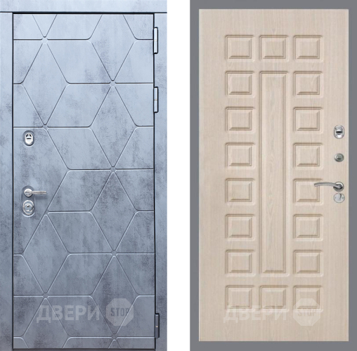 Входная металлическая Дверь Рекс (REX) 28 FL-183 Беленый дуб в Можайске