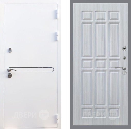 Входная металлическая Дверь Рекс (REX) 27 FL-33 Сандал белый в Можайске