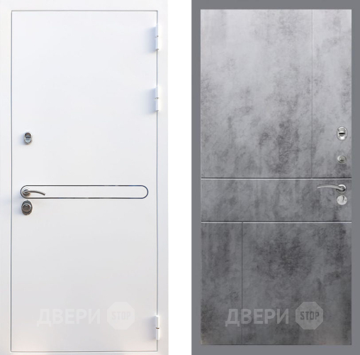 Входная металлическая Дверь Рекс (REX) 27 FL-290 Бетон темный в Можайске
