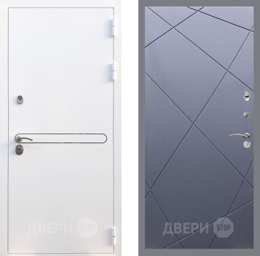 Входная металлическая Дверь Рекс (REX) 27 FL-291 Силк титан в Можайске
