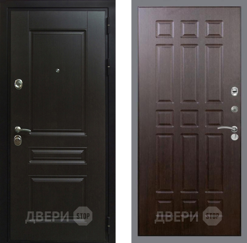 Входная металлическая Дверь Рекс (REX) Премиум-Н FL-33 Венге в Можайске