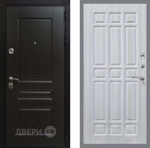 Входная металлическая Дверь Рекс (REX) Премиум-Н FL-33 Сандал белый в Можайске