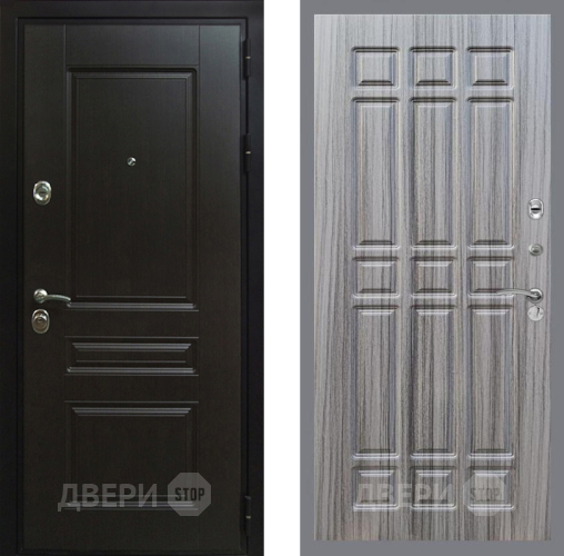 Входная металлическая Дверь Рекс (REX) Премиум-Н FL-33 Сандал грей в Можайске