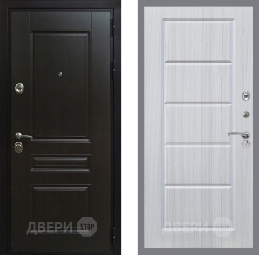 Входная металлическая Дверь Рекс (REX) Премиум-Н FL-39 Сандал белый в Можайске
