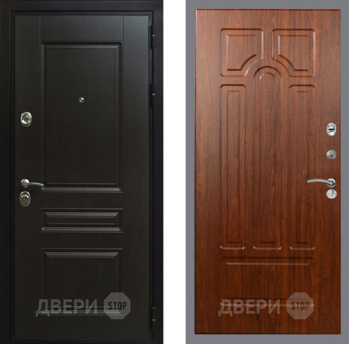 Входная металлическая Дверь Рекс (REX) Премиум-Н FL-58 Морёная берёза в Можайске
