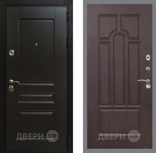 Входная металлическая Дверь Рекс (REX) Премиум-Н FL-58 Венге в Можайске