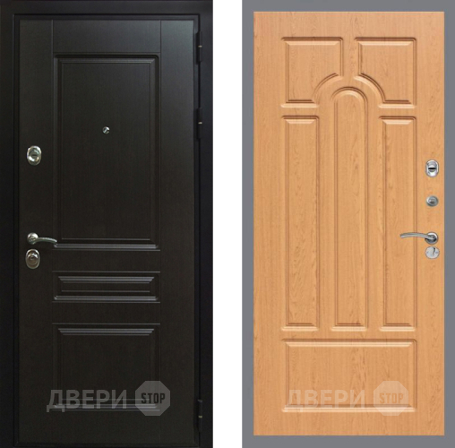 Входная металлическая Дверь Рекс (REX) Премиум-Н FL-58 Дуб в Можайске