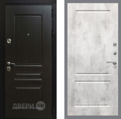 Входная металлическая Дверь Рекс (REX) Премиум-Н FL-117 Бетон светлый в Можайске