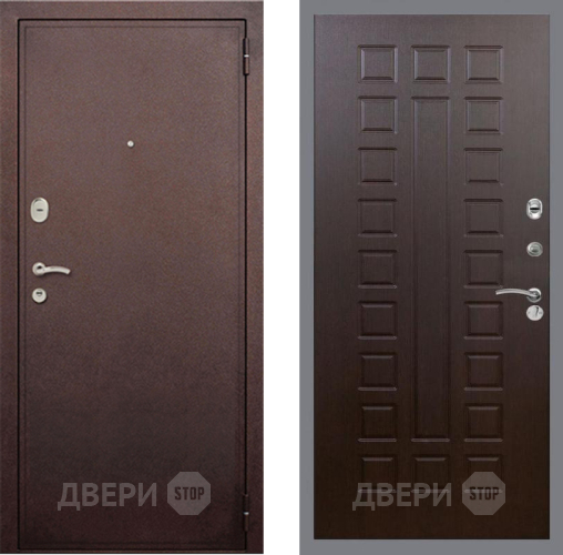 Входная металлическая Дверь Рекс (REX) 2 Медный Антик FL-183 Венге в Можайске