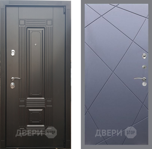 Входная металлическая Дверь Рекс (REX) 9 FL-291 Силк титан в Можайске