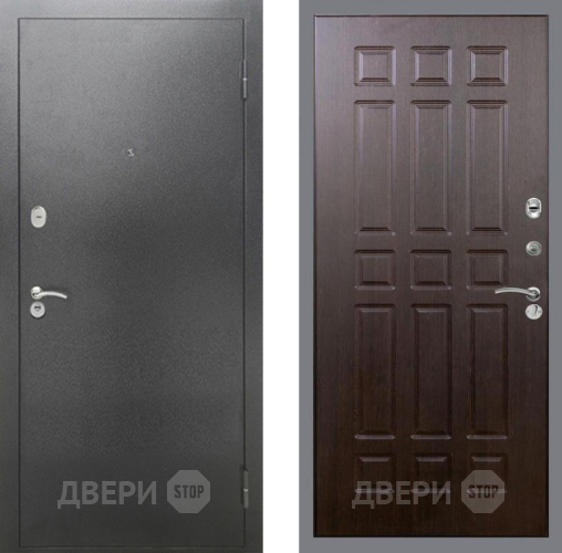 Входная металлическая Дверь Рекс (REX) 2А Серебро Антик FL-33 Венге в Можайске