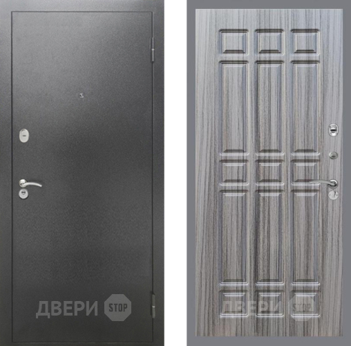 Дверь Рекс (REX) 2А Серебро Антик FL-33 Сандал грей в Можайске