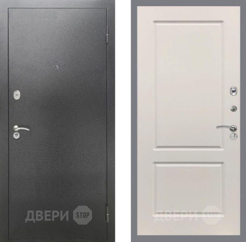 Входная металлическая Дверь Рекс (REX) 2А Серебро Антик FL-117 Шампань в Можайске