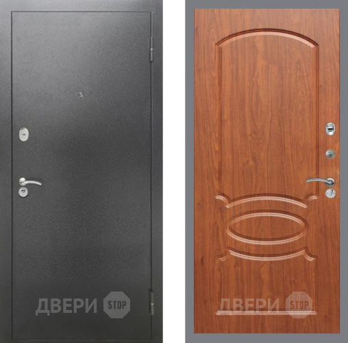Входная металлическая Дверь Рекс (REX) 2А Серебро Антик FL-128 Морёная берёза в Можайске