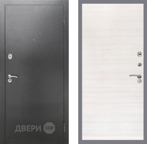 Входная металлическая Дверь Рекс (REX) 2А Серебро Антик GL Акация в Можайске