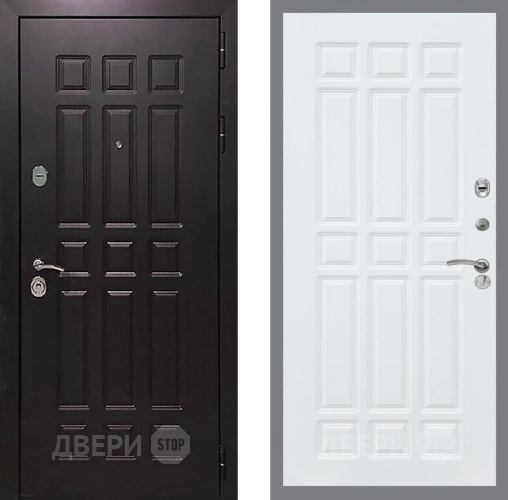 Входная металлическая Дверь Рекс (REX) 8 FL-33 Силк Сноу в Можайске