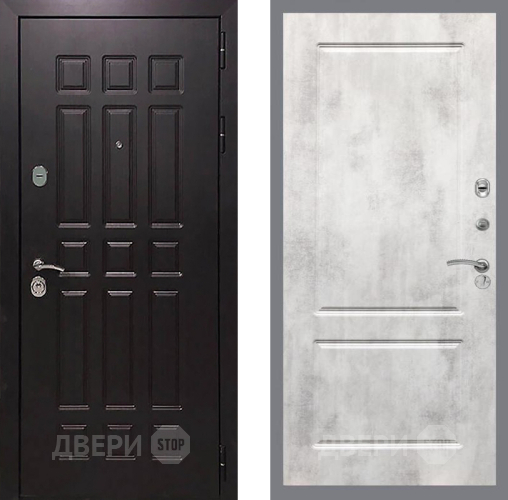 Входная металлическая Дверь Рекс (REX) 8 FL-117 Бетон светлый в Можайске