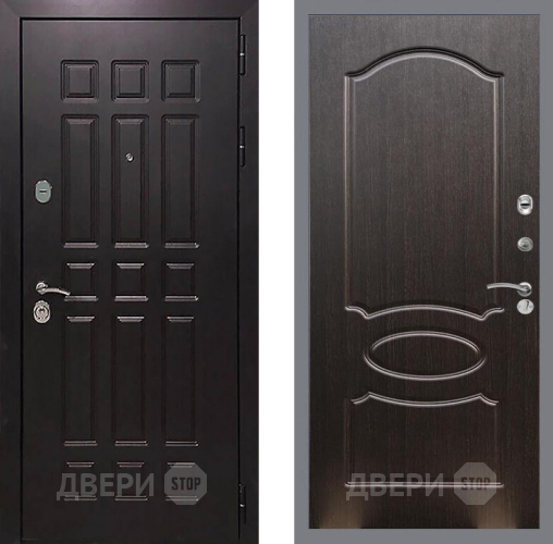 Входная металлическая Дверь Рекс (REX) 8 FL-128 Венге светлый в Можайске