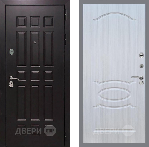 Входная металлическая Дверь Рекс (REX) 8 FL-128 Сандал белый в Можайске