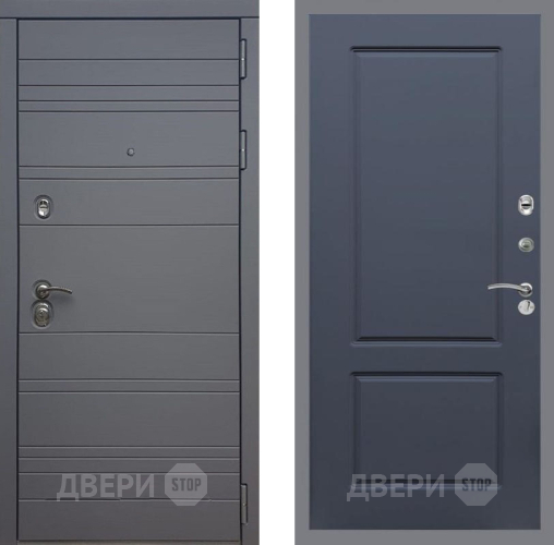 Входная металлическая Дверь Рекс (REX) 14 силк титан FL-117 Силк титан в Можайске