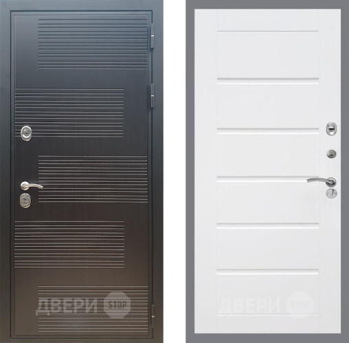 Входная металлическая Дверь Рекс (REX) премиум 185 Сити Белый ясень в Можайске