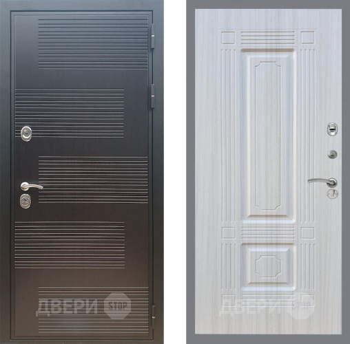 Входная металлическая Дверь Рекс (REX) премиум 185 FL-2 Сандал белый в Можайске