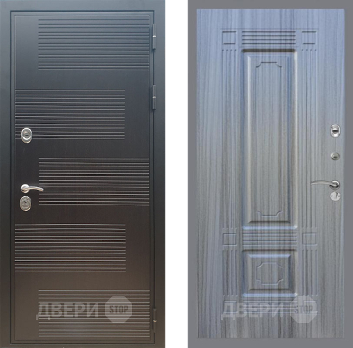 Входная металлическая Дверь Рекс (REX) премиум 185 FL-2 Сандал грей в Можайске