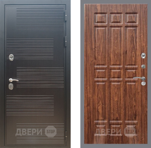 Дверь Рекс (REX) премиум 185 FL-33 орех тисненый в Можайске